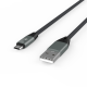 Адаптер Voltex 2A Nylon V20 Micro USB Grey