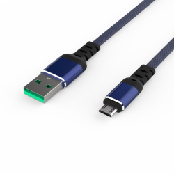 Адаптер Voltex Long 2M V30 TXT Micro USB Blue