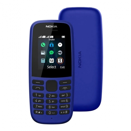 Мобильный телефон Nokia 105 Dual Sim 2019 Blue