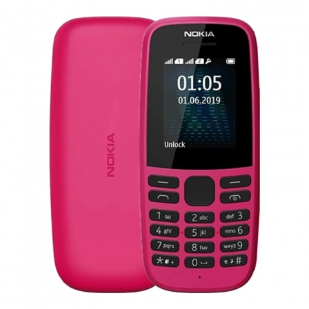 Мобильный телефон Nokia 105 Dual Sim 2019 Pink
