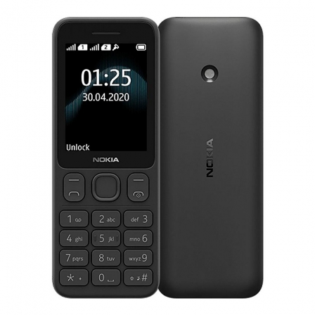 

Мобильный телефон Nokia 125 Dual Sim Black, Черный