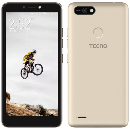 Смартфон TECNO POP 2F (B1F) 1/16GB Dual SIM Champagne Gold (4895180746666)