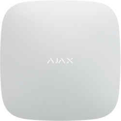Інтелектуальна централь Ajax Hub Plus Біла (GSM+Ethernet+Wi-Fi+3G)