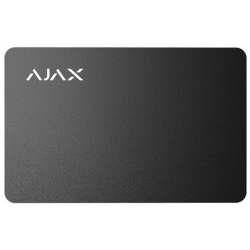 Безконтактна карта Ajax Pass Чорна, 3шт