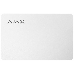 Безконтактна карта Ajax Pass Біла, 10шт