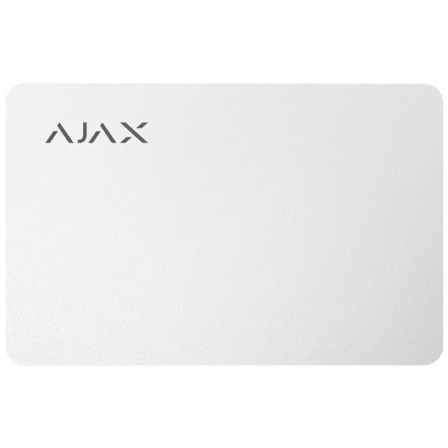 

Бесконтактная карта Ajax Pass Белая, 10шт, Белый