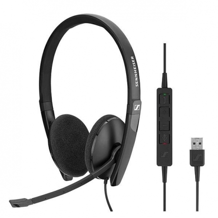 

Гарнитура Sennheiser SC 160 USB Black, Черный