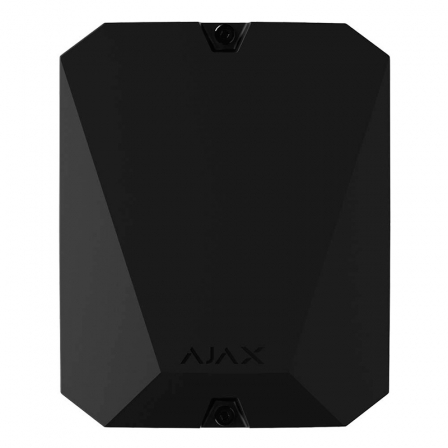 Модуль Ajax MultiTransmitter для інтеграції сторонніх дротових пристроїв в Ajax Чорний