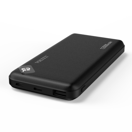 Внешний аккумулятор Voltex V-120L 12000 mAh Black