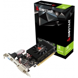 Видеокарта Biostar GeForce GT710, 2GB, GDDR3, PCI-E2 / Fan, DVI/VGA/HDMI (VN7103THX6)
