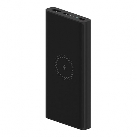 Индукционный внешний аккумулятор Xiaomi Mi Youth Edition 10000 mAh Black