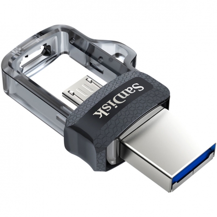 Флешка SanDisk 32 GB USB Ultra Dual OTG USB 3.0 Black (SDDD3-032G-G46)