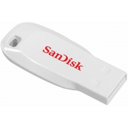 Флешка SanDisk 16 GB Cruzer Blade White (SDCZ50C-016G-B35W)