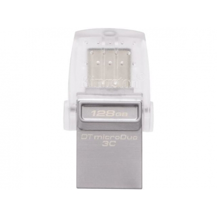 

Flash Kingston USB 3.0 DT MicroDuo 3C 128GB USB3.1/Type-C metal