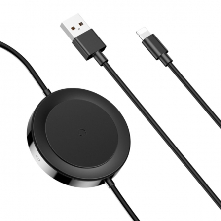 

Беспроводное зарядное устройство Baseus Lightning Cable Wireless Charger Black (WXCA-01), Черный