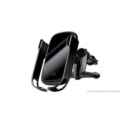 Автомобільний тримач для смартфона Baseus Rock-solid Electric Holder Wireless Black (WXHW01-01)