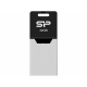 Flash SiliconPower USB 2.0 Mobile X20 MicroUSB OTG 32Gb Black metal