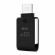 Flash SiliconPower USB 2.0 Mobile X21 MicroUSB OTG 32Gb Black metal