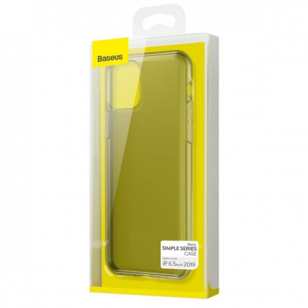 

Чехол Baseus Simplicity Series basic model for iPhone 11 Pro MAX Black (ARAPIPH65S-01), Черный