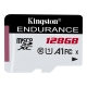 microSDXC (UHS-1 U1) Kingston Endurance 128Gb class 10 А1 (R95MB/s, W45MB/s)