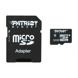microSDHC (UHS-1) Patriot LX Series 32Gb class 10 (adapter SD)