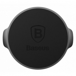 Автомобільний тримач для смартфона Baseus Small ears series Magnetic suction bracket (Flat type) Black (SUER-C01)