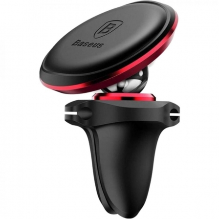 

Автомобільний тримач для смартфона Baseus Magnetic Air Vent Car Mount Holder Red (SUGX-A09)