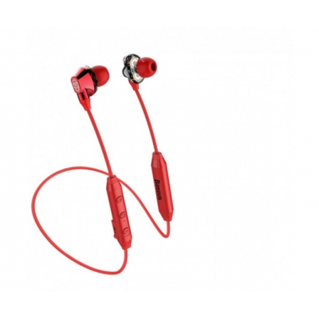 

Наушники Baseus Encok S10 Dual Moving-coil Wireless Headset Red, Красный