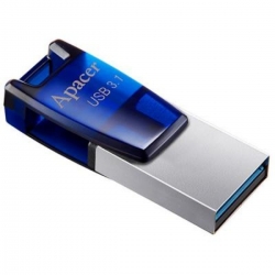 Flash Apacer USB 3.1 AH179 microUSB OTG 16Gb blue