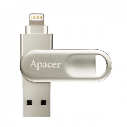 

Flash Apacer USB 3.1 AH790 Dual Lightning 64GB Silver