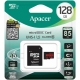 microSDXC (UHS-1) Apacer 128Gb class 10 R85MB/s (adapter SD)