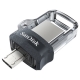 Flash SanDisk USB 3.0 Ultra Dual Drive OTG M3.0 128Gb (150Mb/s) Black