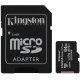 microSDXC (UHS-1) Kingston Canvas Select Plus 64Gb class 10 А1 (R-100MB/s) (adapter SD)