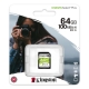 SDXC (UHS-1 U1) Kingston Canvas Select Plus 64Gb class 10 V10 (R-100MB/s)