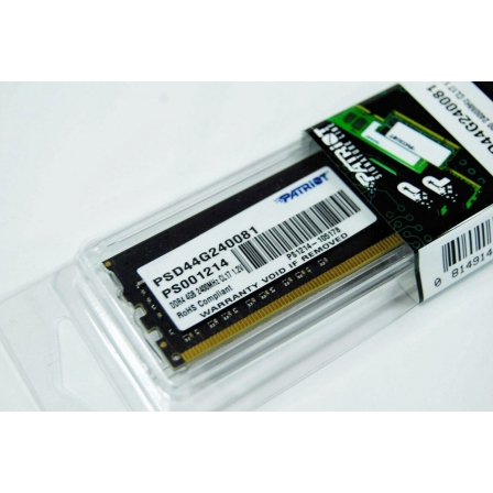 

DDR4 Patriot SL 4GB 2400MHz CL17 DIMM