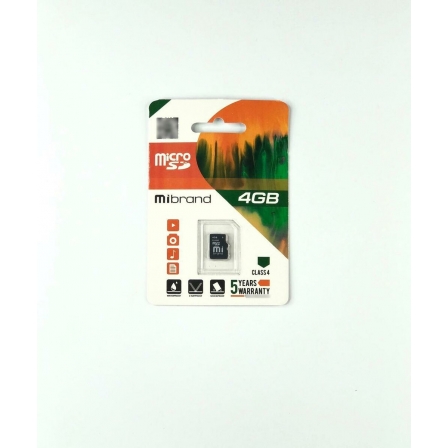 

microSDHC Mibrand 4Gb class 4