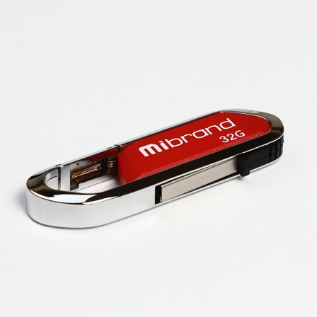 

Flash Mibrand USB 2.0 Aligator 32Gb Dark Red