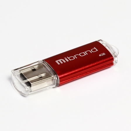 

Flash Mibrand USB 2.0 Cougar 4Gb Red