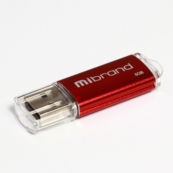 Flash Mibrand USB 2.0 Cougar 8Gb Red