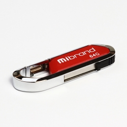 Flash Mibrand USB 2.0 Aligator 64Gb Dark Red
