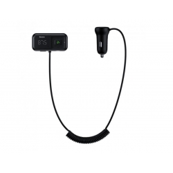 FM-трансмітер Baseus T-typed S-16 Wireless MP3 Car Charger (English) Black (CCTM-E01)