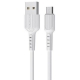 Кабель BOROFONE BX16 Easy Micro-USB, 1m up to 2A White