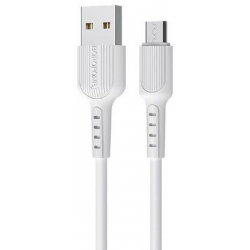 Кабель BOROFONE BX16 Easy Micro-USB, 1m up to 2A White