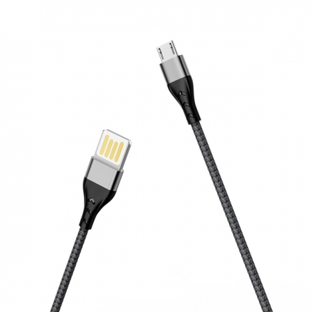 

Кабель BOROFONE BU11 Tasteful Micro-USB 1.2m, aluminum alloy Black