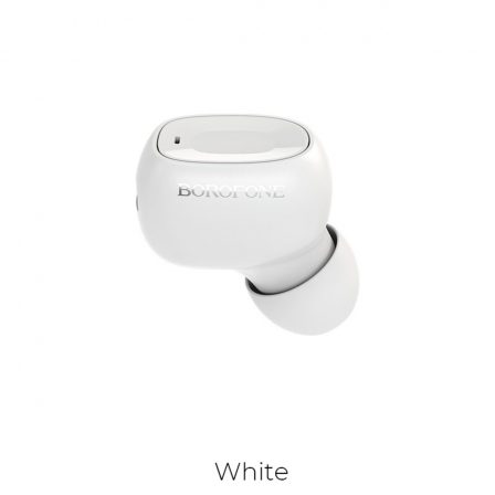

Bluetooth гарнітура BOROFONE BC28 Shiny sound MINI wireless headset White