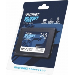SSD Patriot Burst Elite 240GB 2.5" 7mm SATAIII TLC 3D