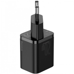 Сетевое зарядное устройство Baseus Super Si Quick Charger 20W Type-C to Lightning Black (TZCCSUP-B01)