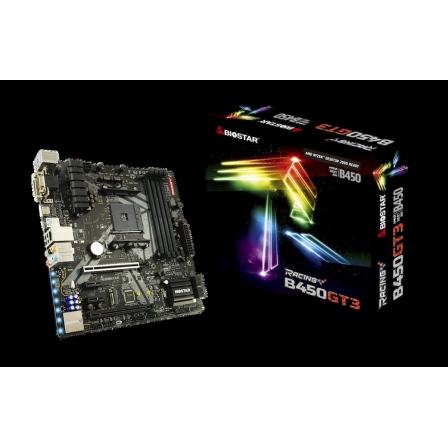 

Материнська плата Biostar B450GT3 (sAM4, AMD B450 , PCI-Ex16)