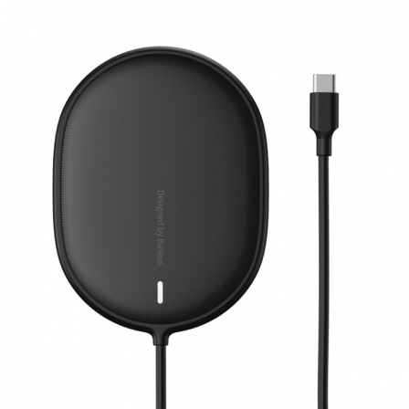 

Бездротовий зарядний пристрій Baseus Light Magnetic Wireless Charger Black (WXQJ-01)