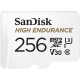 microSDXC (UHS-1 U3) SanDisk High Endurance 256Gb class 10 V30 (100Mb/s) (adapterSD)